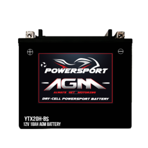 AGM20H-BS REPLACES YTX20-BS/YTX20H-BS