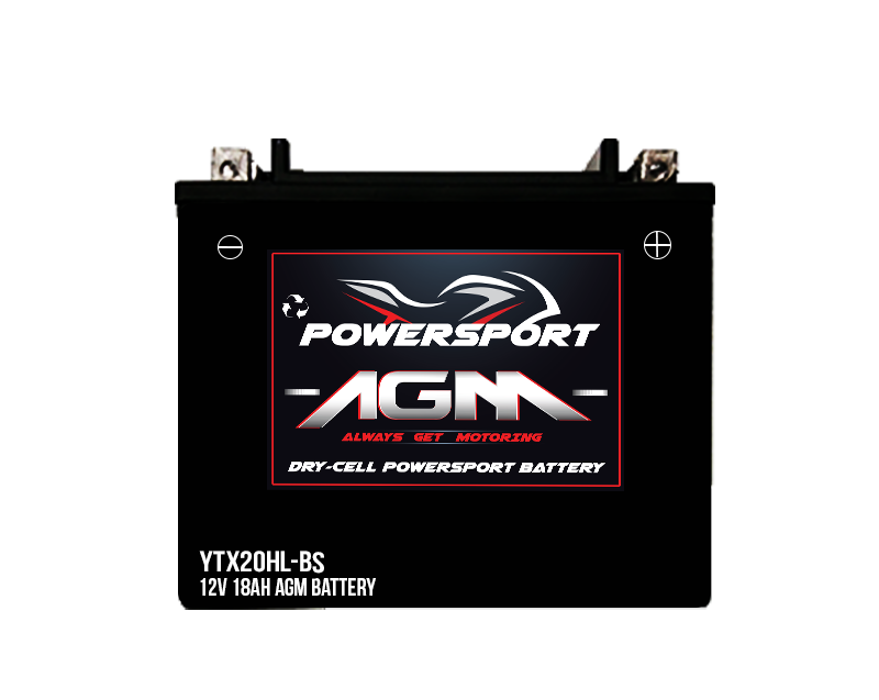 AGM20HL-BS-PW REPLACES YTX20HL-BS-PW