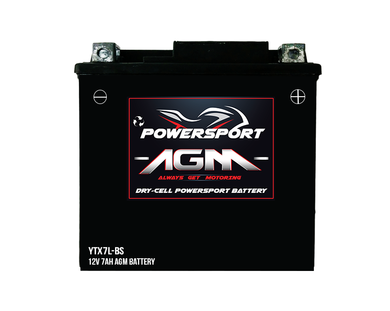 AGM7L-BS REPLACES YTX7L-BS